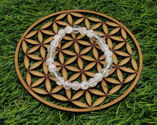 Bracelet Cristal de Roche Craquelé