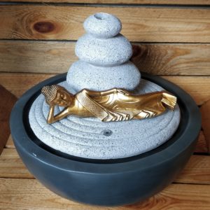 Fontaine Bouddha Couché