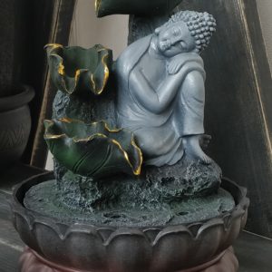 Fontaine Bouddha Assis Endormi