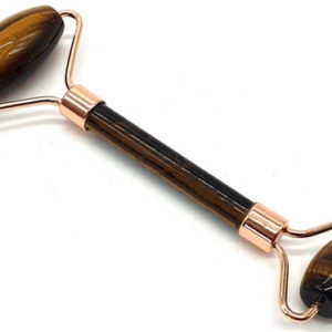 Rouleau double de massage Œil de Tigre