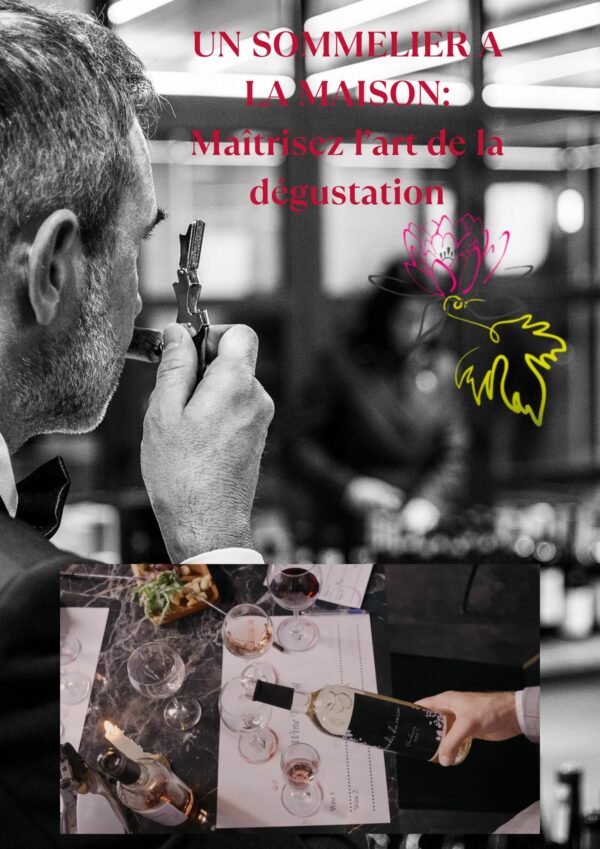 Formation en ligne UN SOMMELIER A LA MAISON : Maîtrisez l'art de la dégustation